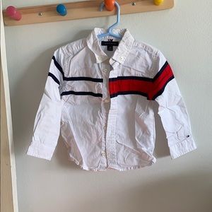 Infant boys button up